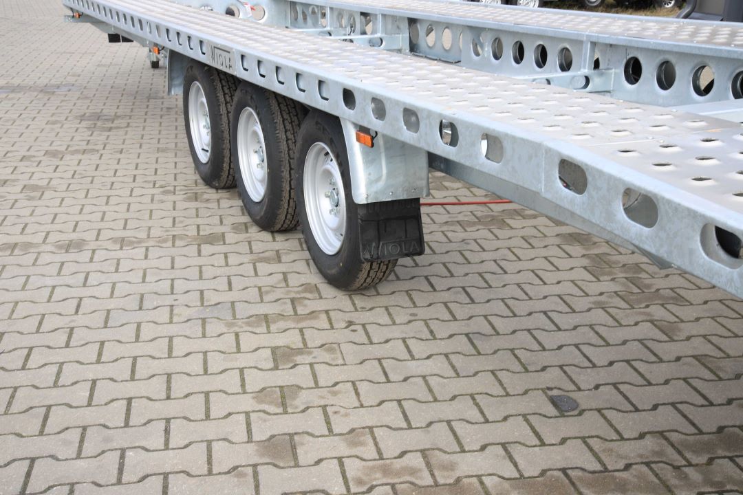 Wiola L35G85 14C - dreiachsiger Autotransporter, 850x207 cm, zGG 3500 kg - Bild 10