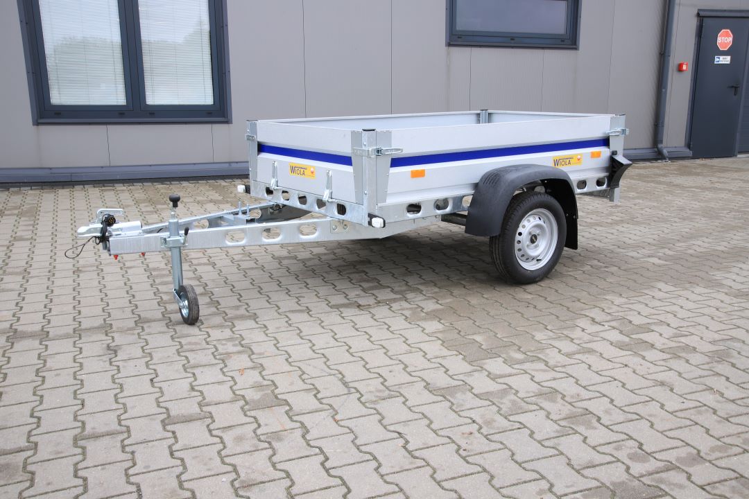 Wiola Kujawiak standard ID210 – przyczepa lekka jednoosiowa, 202x122 cm, DMC 750 kg