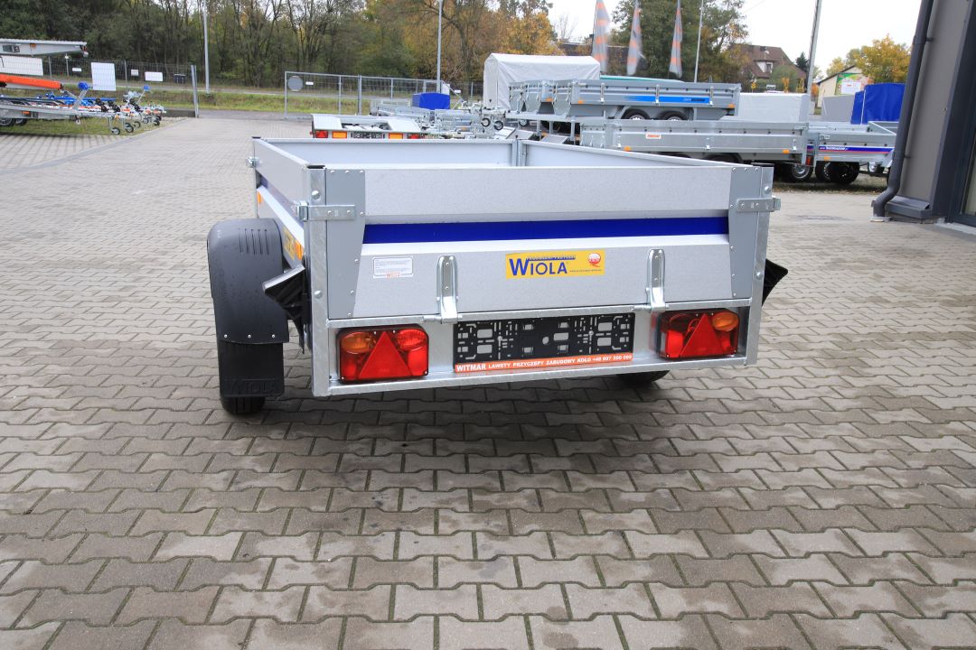 Wiola Kujawiak standard ID210 – przyczepa lekka jednoosiowa, 202x122 cm, DMC 750 kg - zdjęcie 4