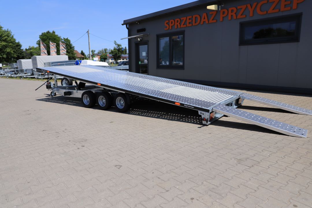 Balhanger TRIMAX - dreiachsiger Autotransporter, 600x210 cm, zGG 3500 kg