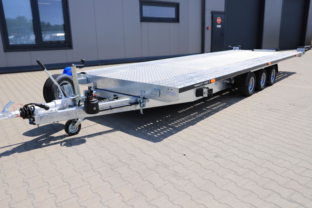 Balhanger TRIMAXLIFT Zintegrowane - three-axle car transporter, 600x210 cm, GVW 3500 kg - image 3