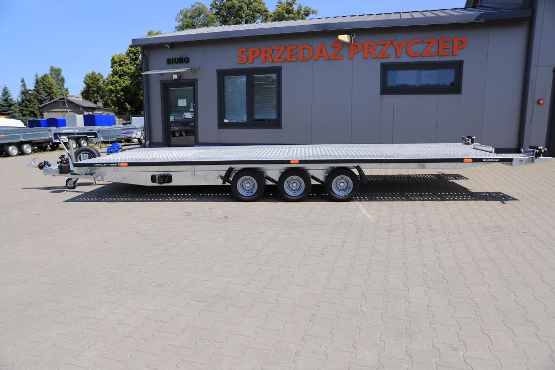 Balhanger TRIMAXLIFT Zintegrowane - three-axle car transporter, 600x210 cm, GVW 3500 kg - image 4
