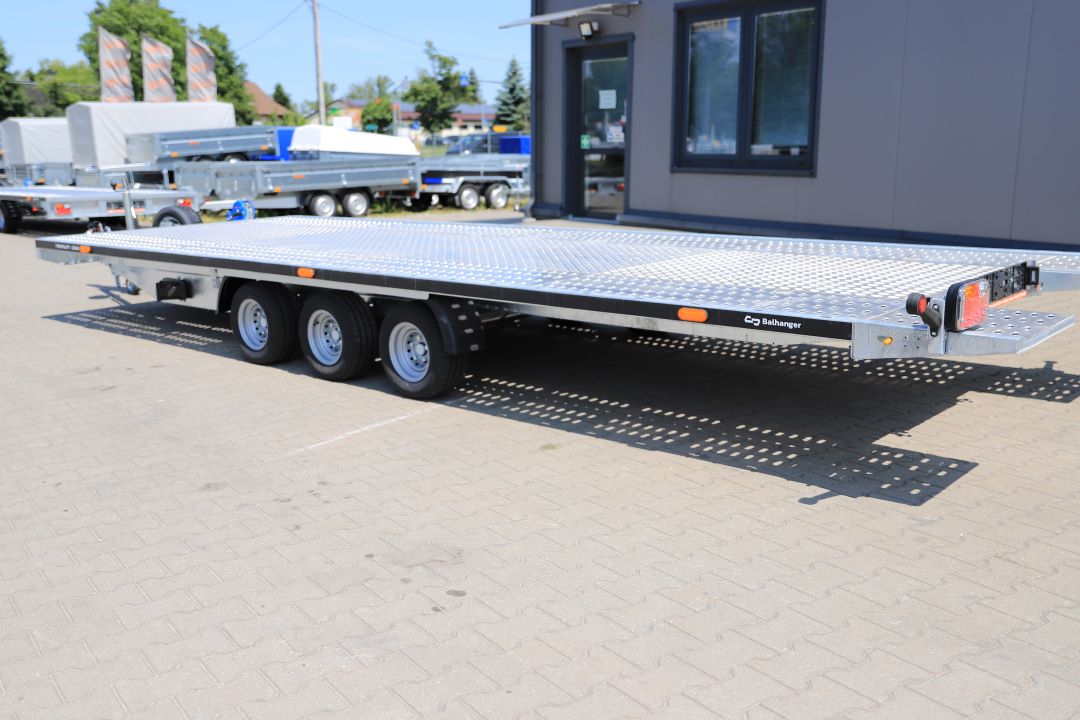 Balhanger TRIMAXLIFT Zintegrowane - three-axle car transporter, 600x210 cm, GVW 3500 kg - image 5