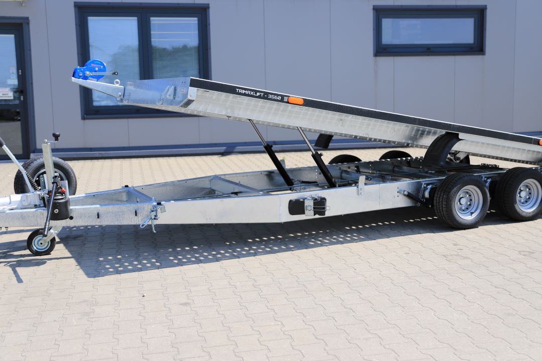 Balhanger TRIMAXLIFT Zintegrowane - three-axle car transporter, 600x210 cm, GVW 3500 kg - image 9