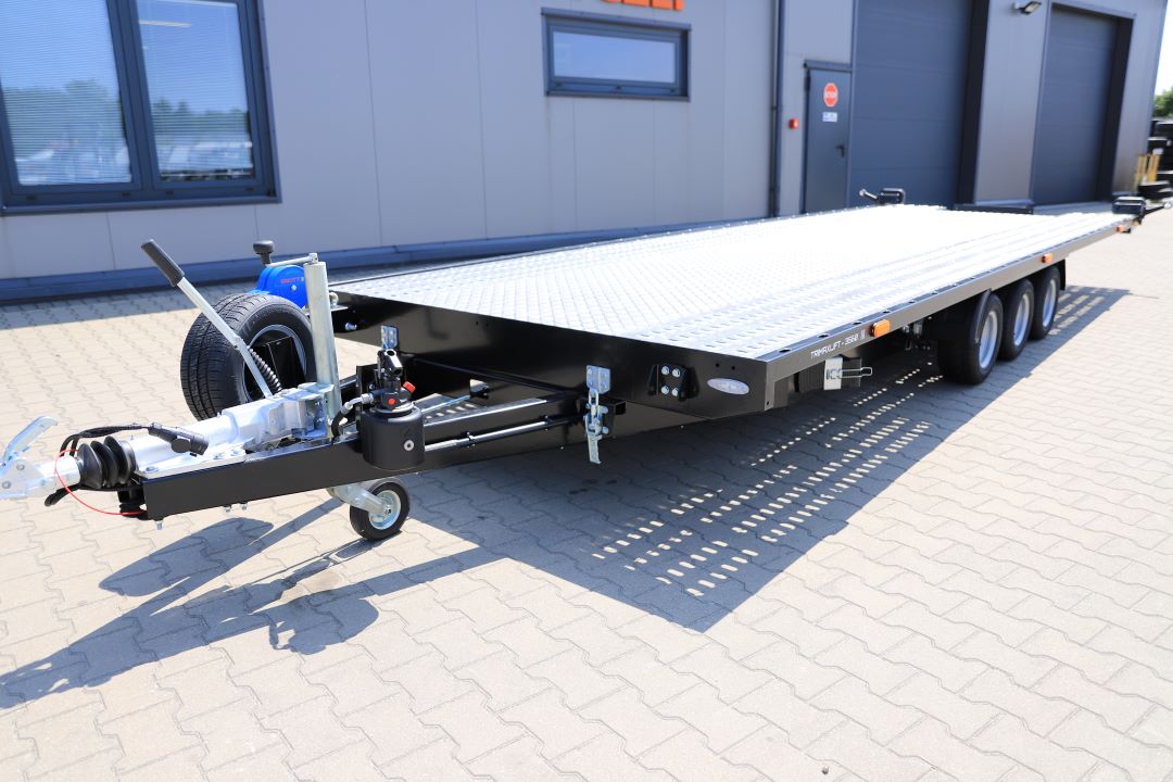 Balhanger TRIMAXLIFT - three-axle car transporter, 600x210 cm, GVW 3500 kg - image 2