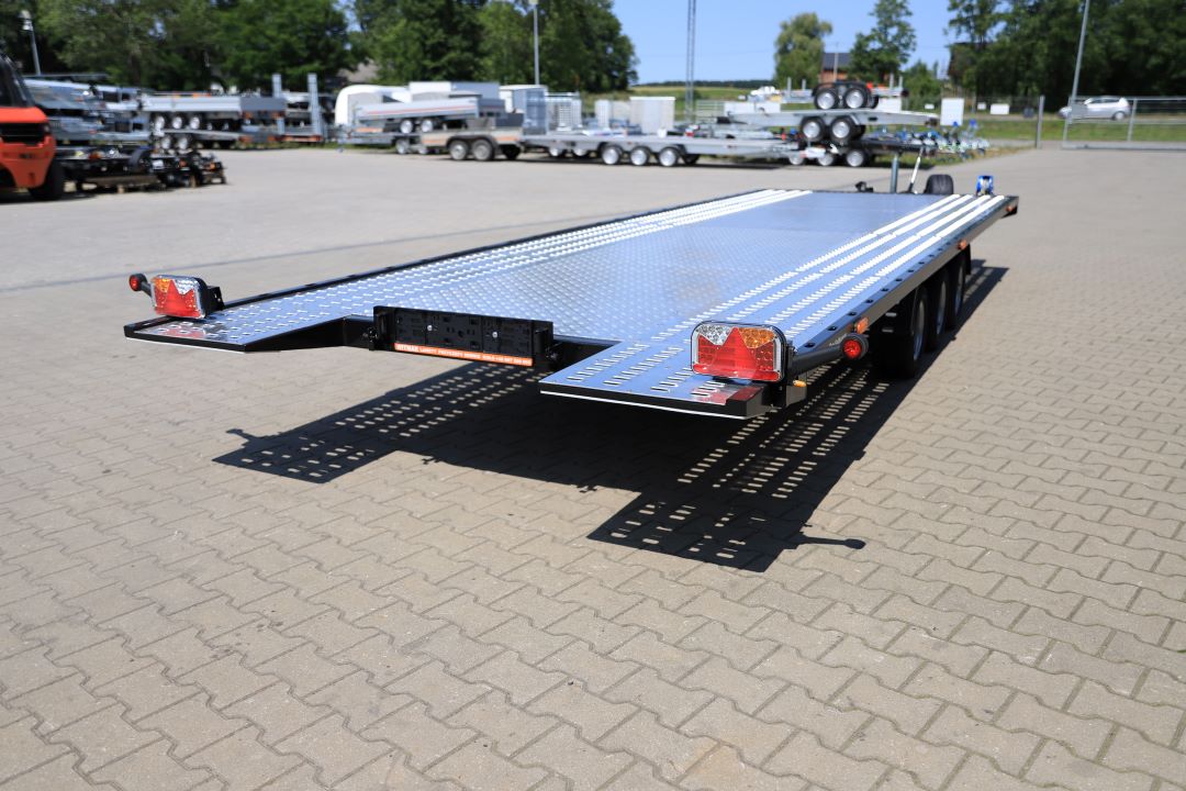 Balhanger TRIMAXLIFT - three-axle car transporter, 600x210 cm, GVW 3500 kg - image 7