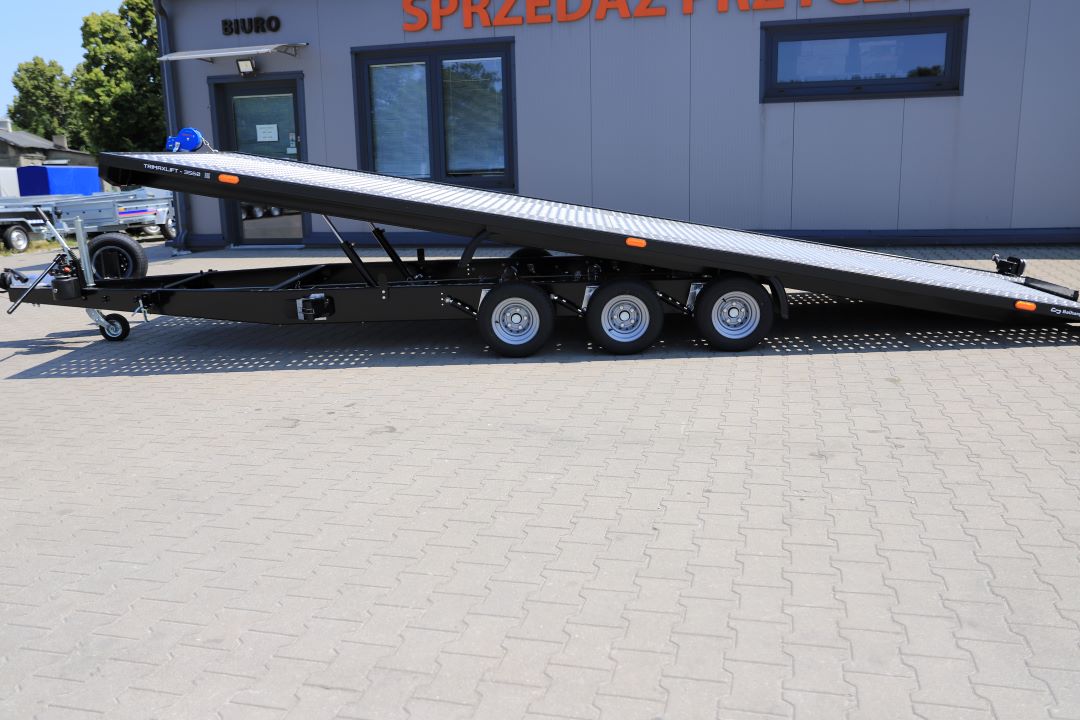 Balhanger TRIMAXLIFT - three-axle car transporter, 600x210 cm, GVW 3500 kg - image 9