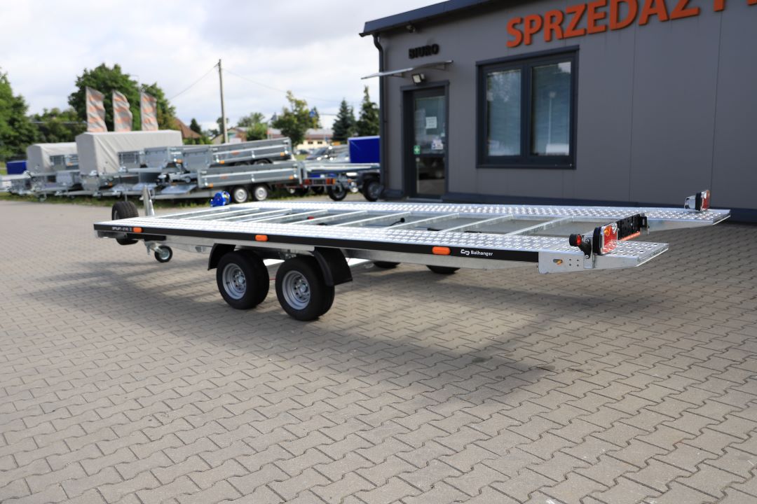 Balhanger OPTILIFT 2745 uchylna full LED - twin-axle car transporter, 450x210 cm, GVW 2700 kg - image 6