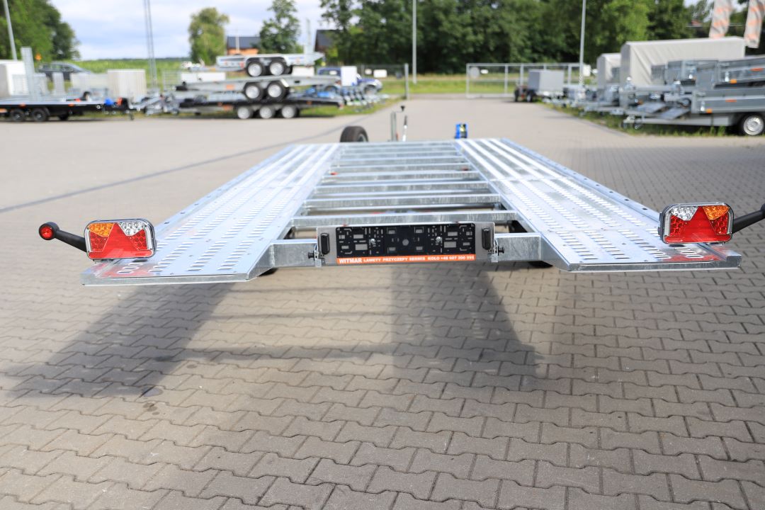 Balhanger OPTILIFT 2745 uchylna full LED - twin-axle car transporter, 450x210 cm, GVW 2700 kg - image 7