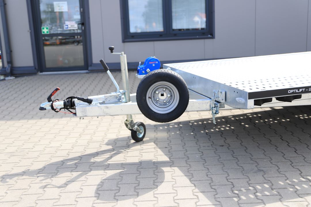 Balhanger OPTILIFT 2745 uchylna alu ryfel full LED ID216 – laweta dwuosiowa, 450x210 cm, DMC 2700 kg - zdjęcie 2