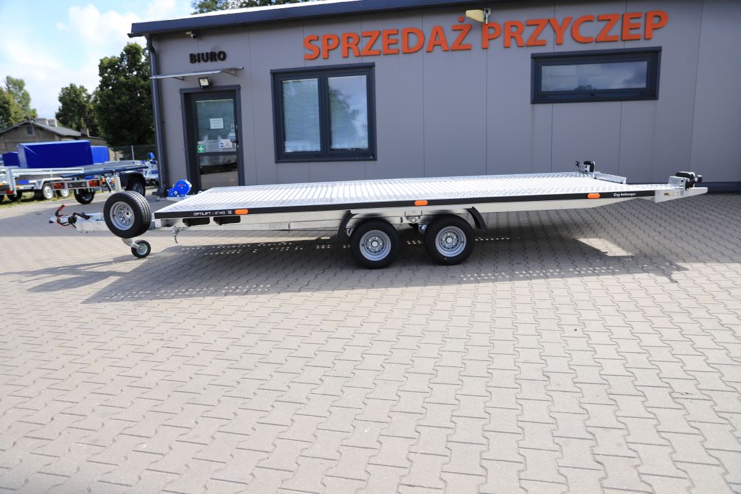 Balhanger OPTILIFT 2745 uchylna alu ryfel full LED ID216 – laweta dwuosiowa, 450x210 cm, DMC 2700 kg - zdjęcie 4