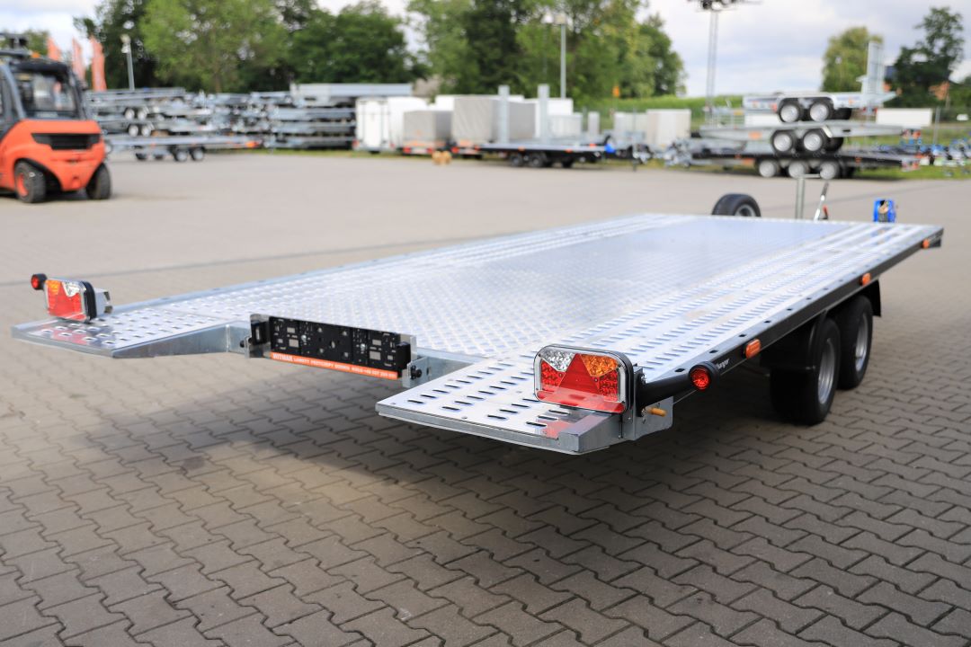 Balhanger OPTILIFT 2745 uchylna alu ryfel full LED ID216 – laweta dwuosiowa, 450x210 cm, DMC 2700 kg - zdjęcie 6