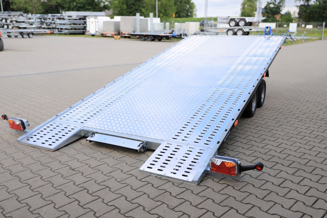 Balhanger OPTILIFT 2745 uchylna alu ryfel full LED ID216 – laweta dwuosiowa, 450x210 cm, DMC 2700 kg - zdjęcie 7