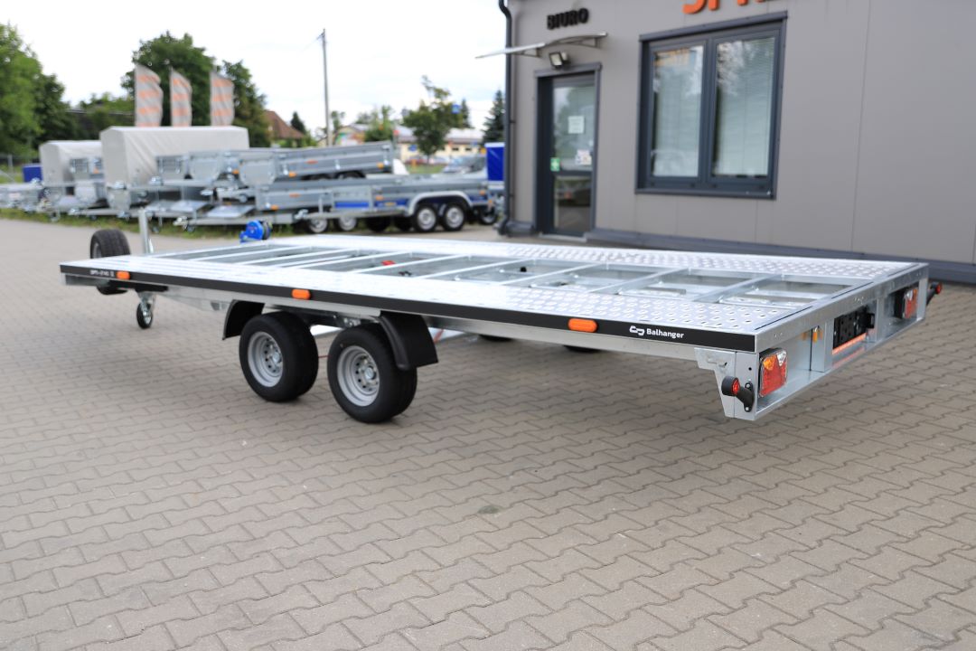Balhanger OPTI 2745 z podjazdami uchylna full LED - zweiachsiger Autotransporter, 450x210 cm, zGG 2700 kg - Bild 5