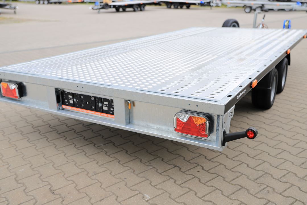 Balhanger OPTI 2745 z podjazdami uchylna alu ryfel - zweiachsiger Autotransporter, 450x210 cm, zGG 2700 kg - Bild 6