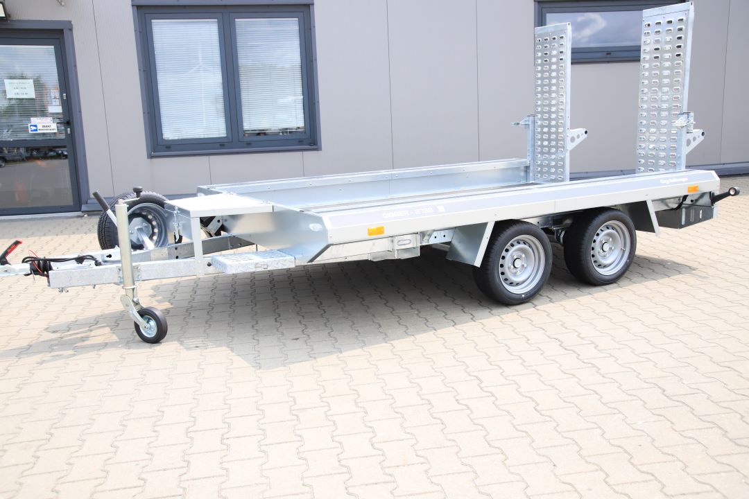Balhanger DIGGER 2730 z podjazdami – przyczepa pod minikoparkę, 300x155 cm, DMC 2700 kg - zdjęcie 5