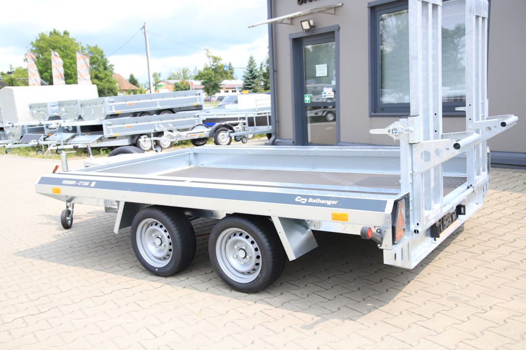 Balhanger DIGGER 2730 z podjazdami – przyczepa pod minikoparkę, 300x155 cm, DMC 2700 kg - zdjęcie 7