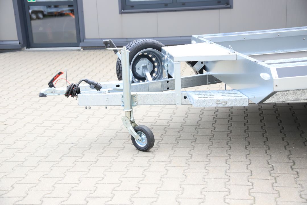 Balhanger DIGGER 2730 z trapem wjazdowym – przyczepa pod minikoparkę, 300x155 cm, DMC 2700 kg - zdjęcie 2