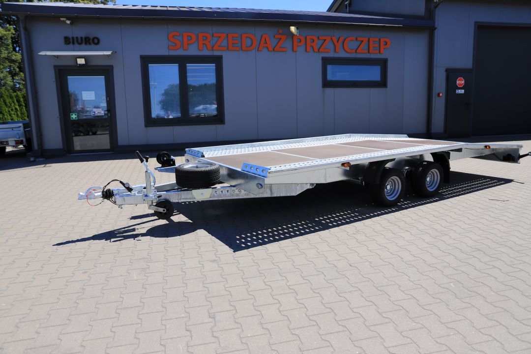 Niewiadów Jupiter SM 4.5 10C sklejka - zweiachsiger Autotransporter, 450x210 cm, zGG 2700 kg