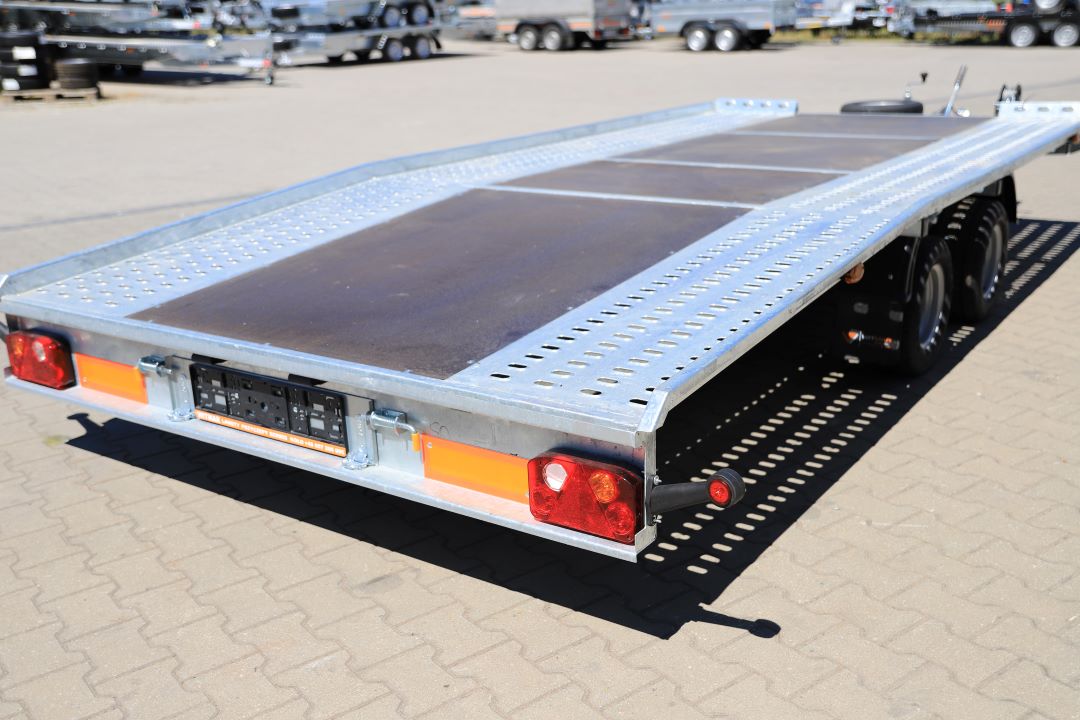 Niewiadów Jupiter SM 4.5 10C sklejka - twin-axle car transporter, 450x210 cm, GVW 2700 kg - image 6