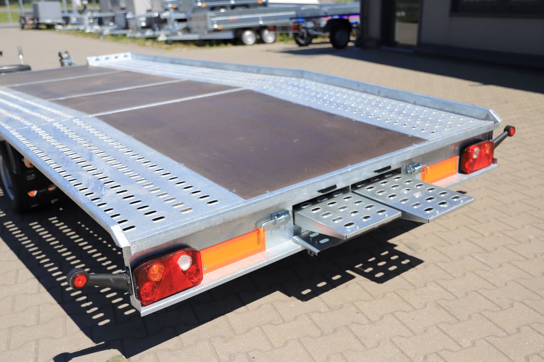 Niewiadów Jupiter SM 4.5 10C sklejka - twin-axle car transporter, 450x210 cm, GVW 2700 kg - image 7