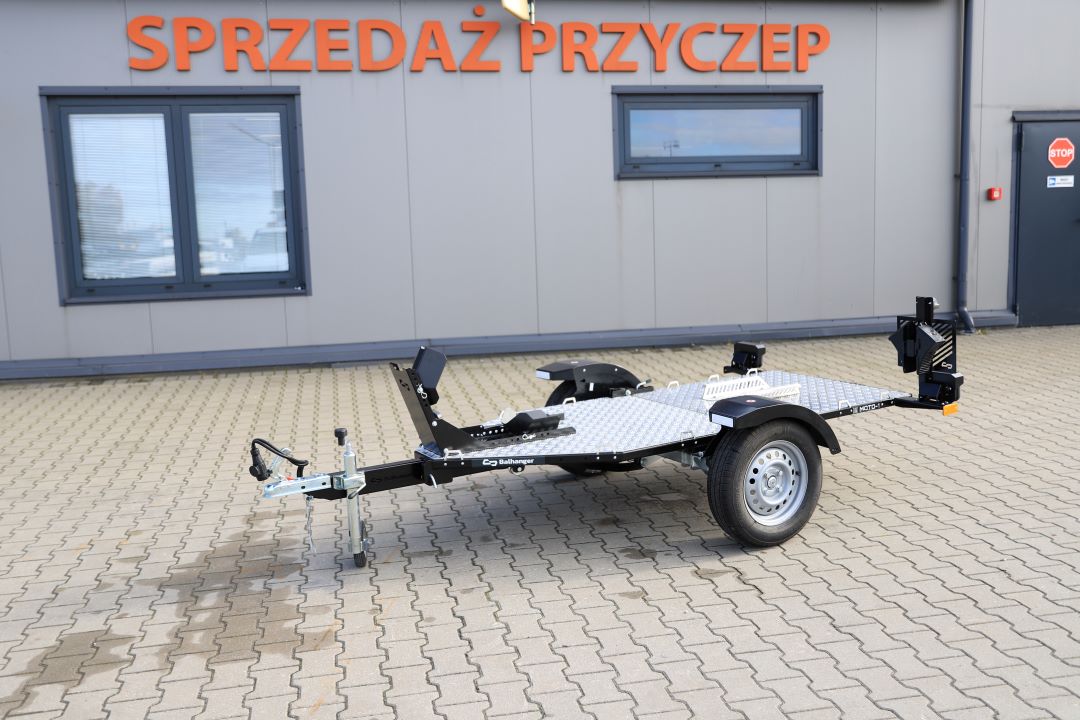 Balhanger MOTO-1 – przyczepa motocyklowa / quad, 238x104 cm, DMC 750 kg