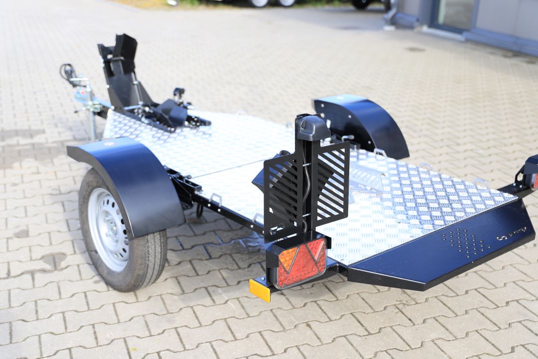Balhanger MOTO-1 – przyczepa motocyklowa / quad, 238x104 cm, DMC 750 kg - zdjęcie 4