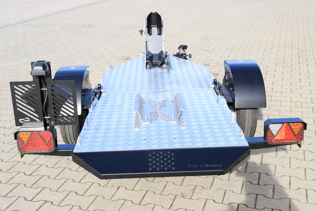 Balhanger MOTO-1 – przyczepa motocyklowa / quad, 238x104 cm, DMC 750 kg - zdjęcie 5