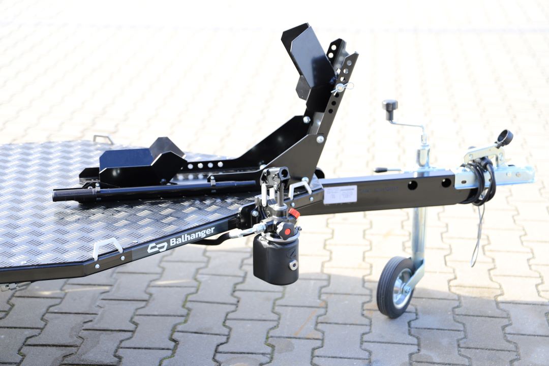 Balhanger MOTO-1 BLACK – przyczepa motocyklowa / quad, 238x104 cm, DMC 750 kg - zdjęcie 6