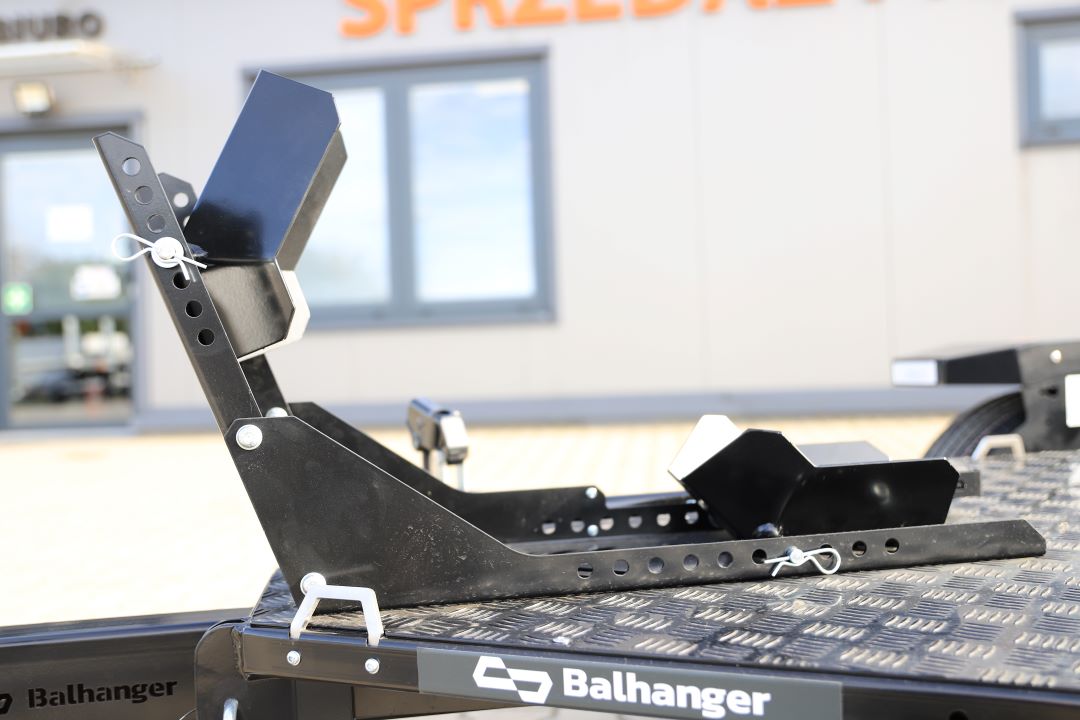 Balhanger MOTO-1 BLACK – przyczepa motocyklowa / quad, 238x104 cm, DMC 750 kg - zdjęcie 9