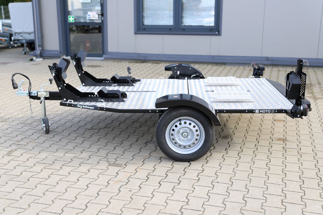Balhanger MOTO-2 – przyczepa motocyklowa / quad, 239x174 cm, DMC 750 kg - zdjęcie 2