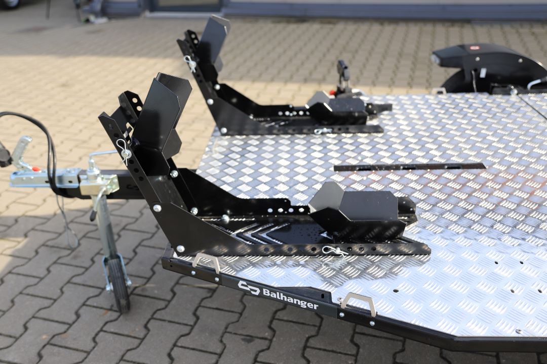 Balhanger MOTO-2 – przyczepa motocyklowa / quad, 239x174 cm, DMC 750 kg - zdjęcie 6