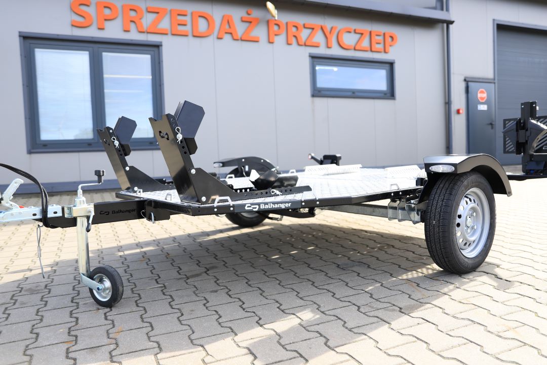 Balhanger MOTO-2 – przyczepa motocyklowa / quad, 239x174 cm, DMC 750 kg - zdjęcie 7