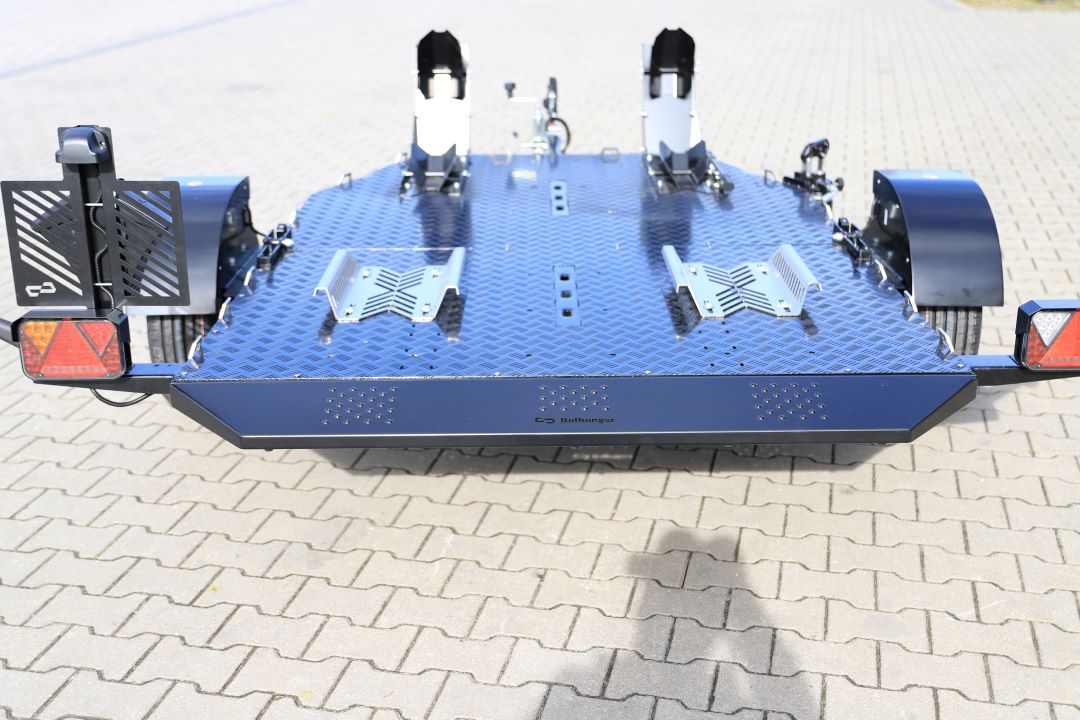 Balhanger MOTO-2 BLACK – przyczepa motocyklowa / quad, 239x174 cm, DMC 750 kg - zdjęcie 5