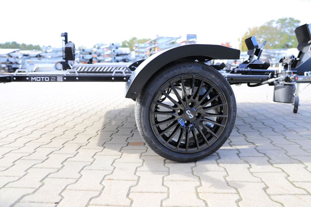 Balhanger MOTO-2 BLACK – przyczepa motocyklowa / quad, 239x174 cm, DMC 750 kg - zdjęcie 7