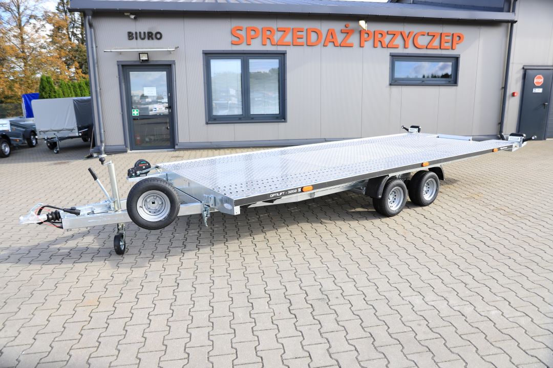 Balhanger OPTI 3050 - zweiachsiger Autotransporter, 500x210 cm, zGG 3000 kg