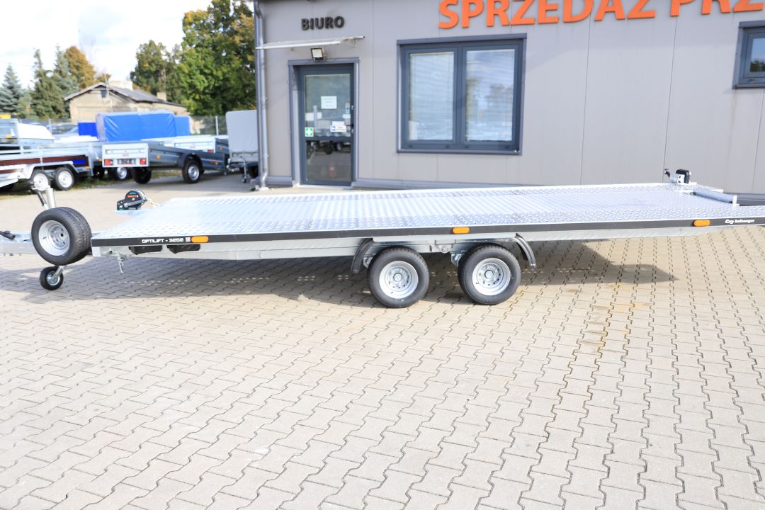 Balhanger OPTI 3050 - twin-axle car transporter, 500x210 cm, GVW 3000 kg - image 2