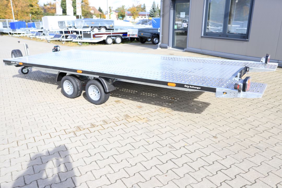 Balhanger OPTI 3050 - twin-axle car transporter, 500x210 cm, GVW 3000 kg - image 3