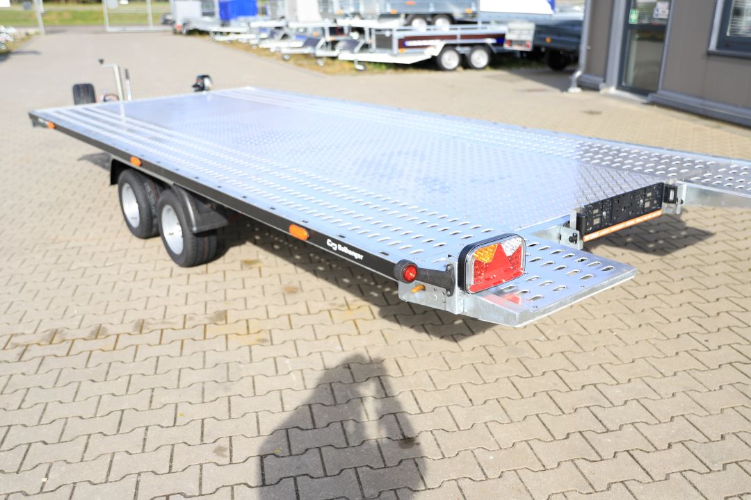 Balhanger OPTI 3050 - twin-axle car transporter, 500x210 cm, GVW 3000 kg - image 7