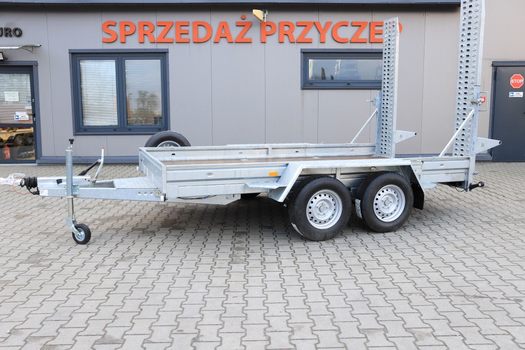 Niewiadów DMC - mini excavator / construction equipment trailer, 350x180 cm, GVW 3500 kg - image 4