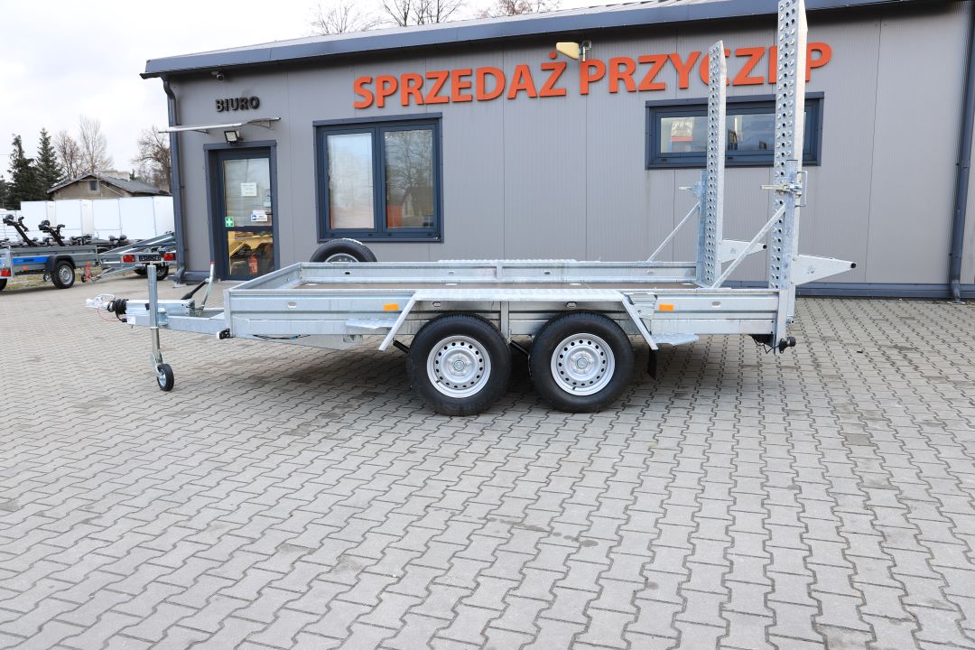 Niewiadów DMC - mini excavator / construction equipment trailer, 350x180 cm, GVW 3500 kg - image 5