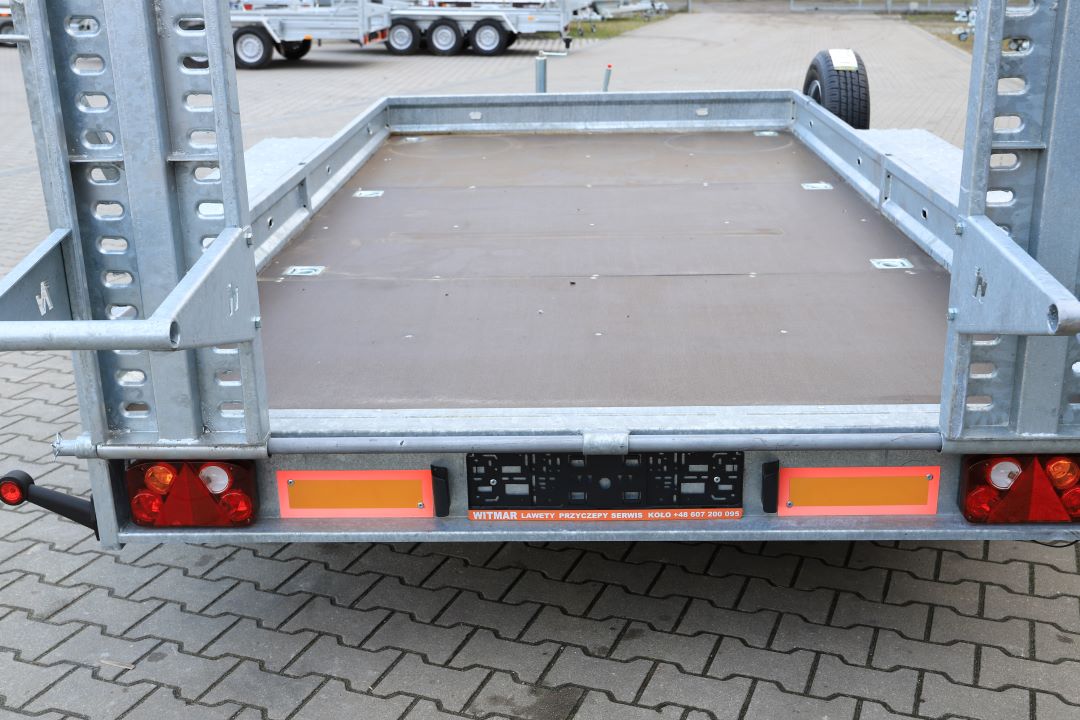 Niewiadów DMC - mini excavator / construction equipment trailer, 350x180 cm, GVW 3500 kg - image 7