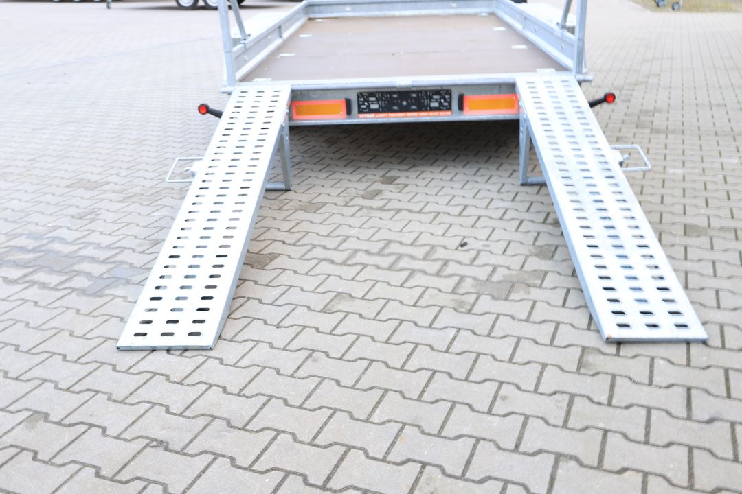 Niewiadów DMC - mini excavator / construction equipment trailer, 350x180 cm, GVW 3500 kg - image 9