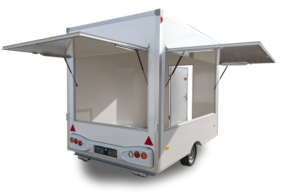 Niewiadów Handlowa H13362H - catering trailer, 360x203 cm, GVW 1300 kg