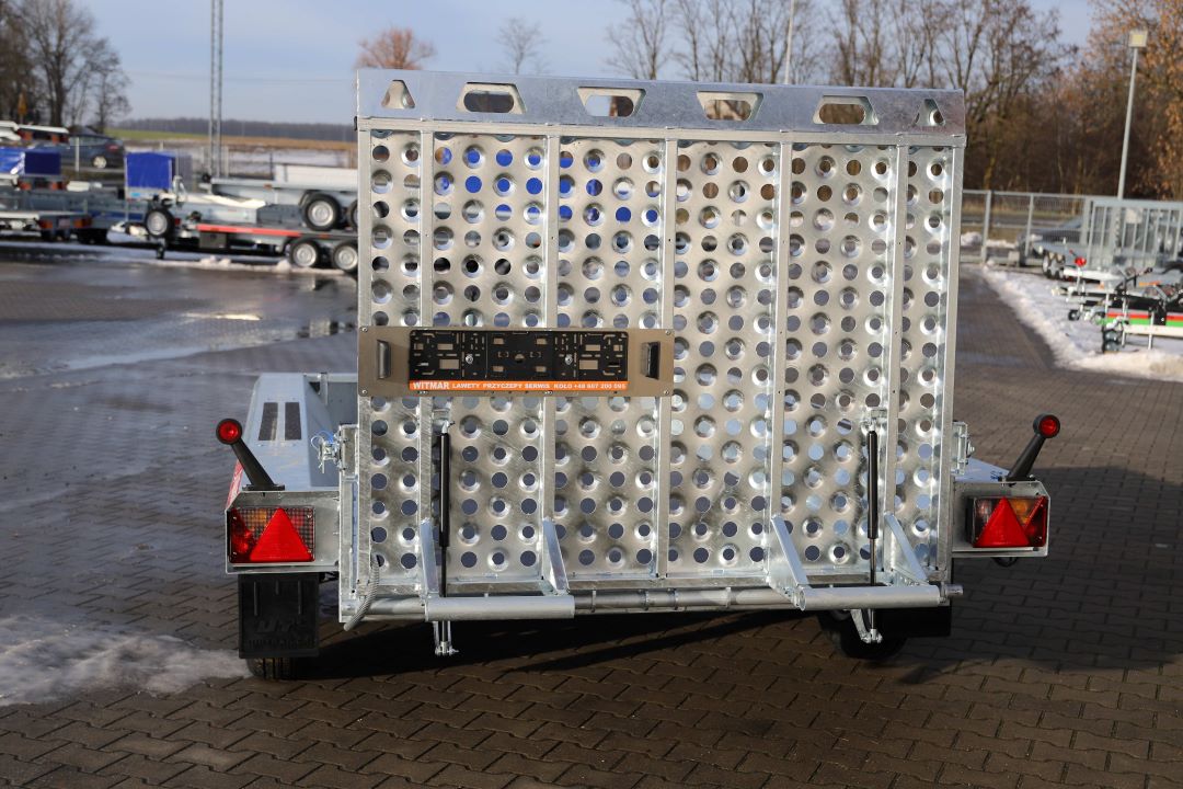 Temared BUILDER 3 3015/2 S 2 standard ID243 - mini excavator / construction equipment trailer, 300x150 cm, GVW 2700 kg - image 5