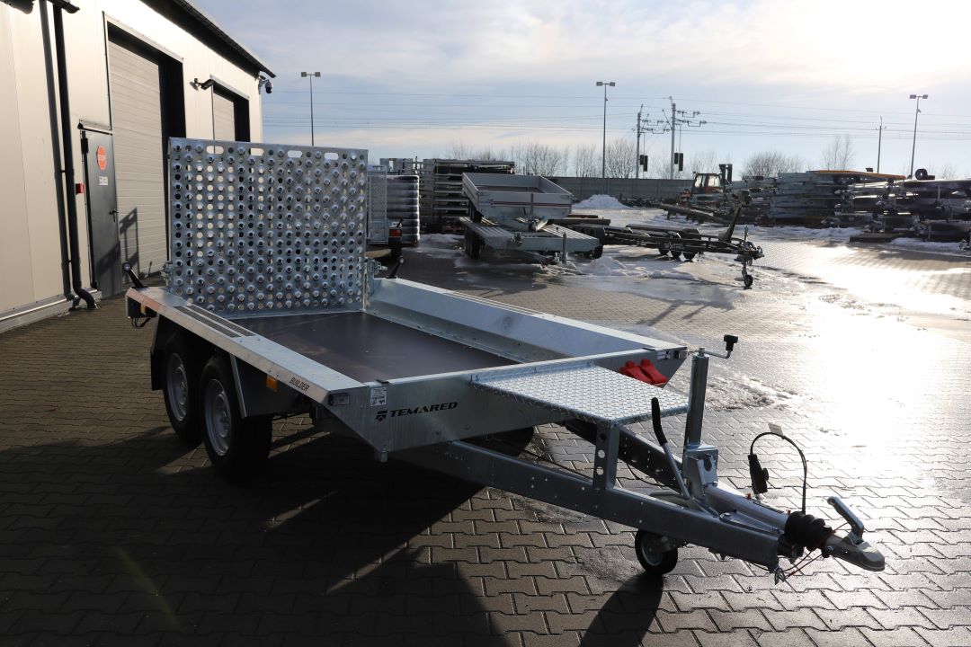 Temared BUILDER 3 3015/2 S 2 standard ID243 - mini excavator / construction equipment trailer, 300x150 cm, GVW 2700 kg - image 7