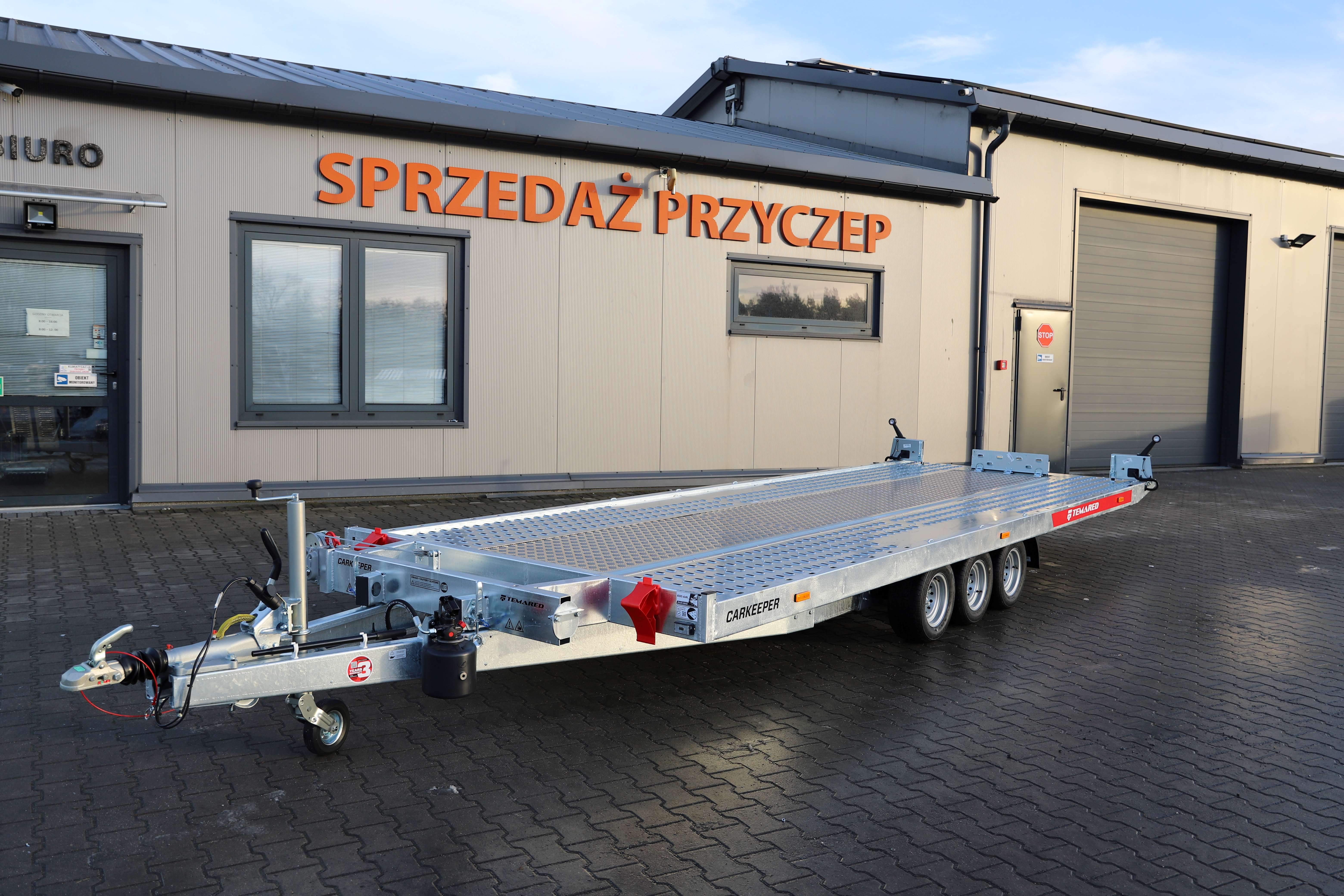 Temared CARKEEPER 5820/3 3 - dreiachsiger Autotransporter, 580x207 cm, zGG 3500 kg - Bild 2