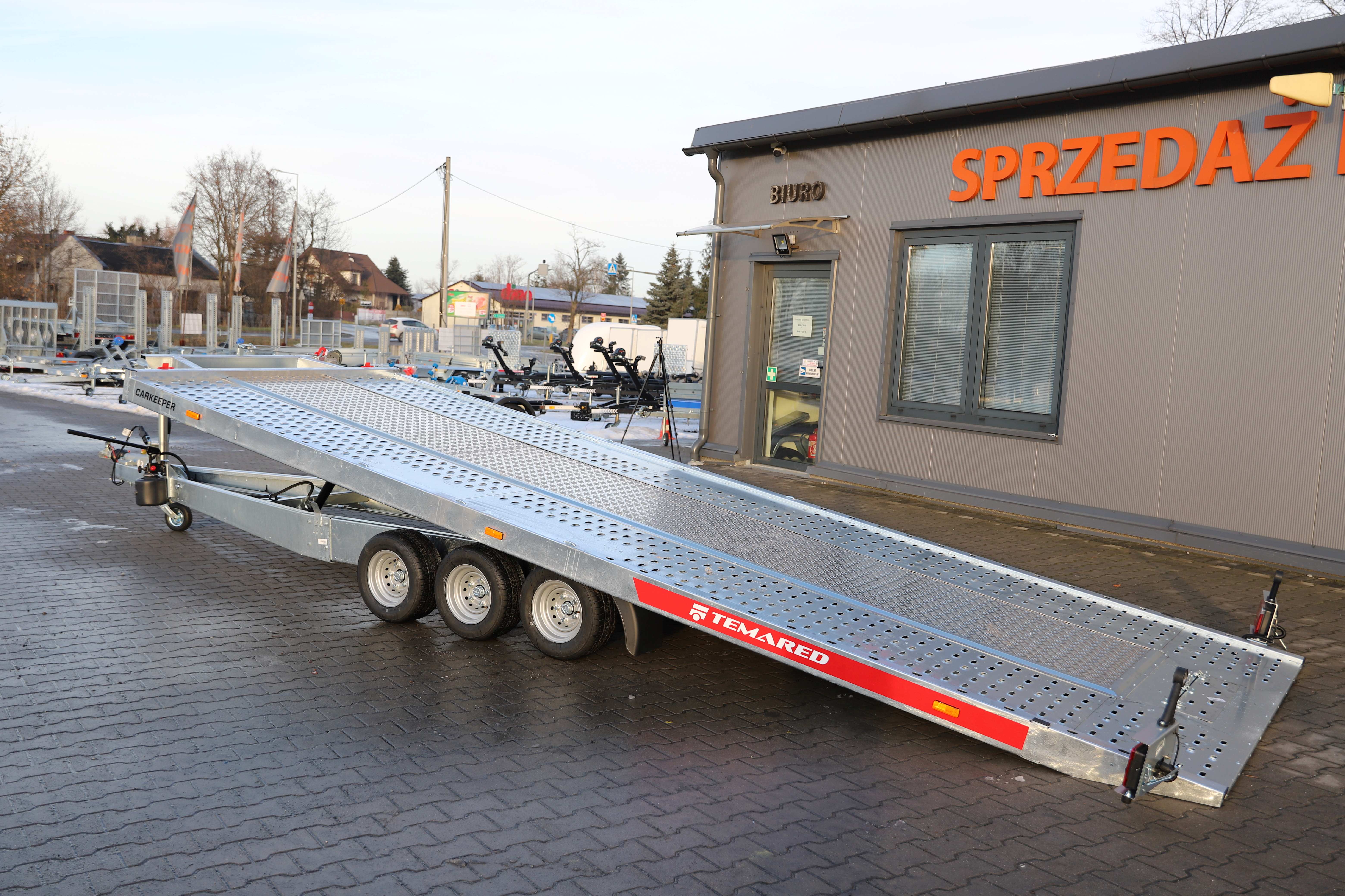 Temared CARKEEPER 5820/3 3 - dreiachsiger Autotransporter, 580x207 cm, zGG 3500 kg