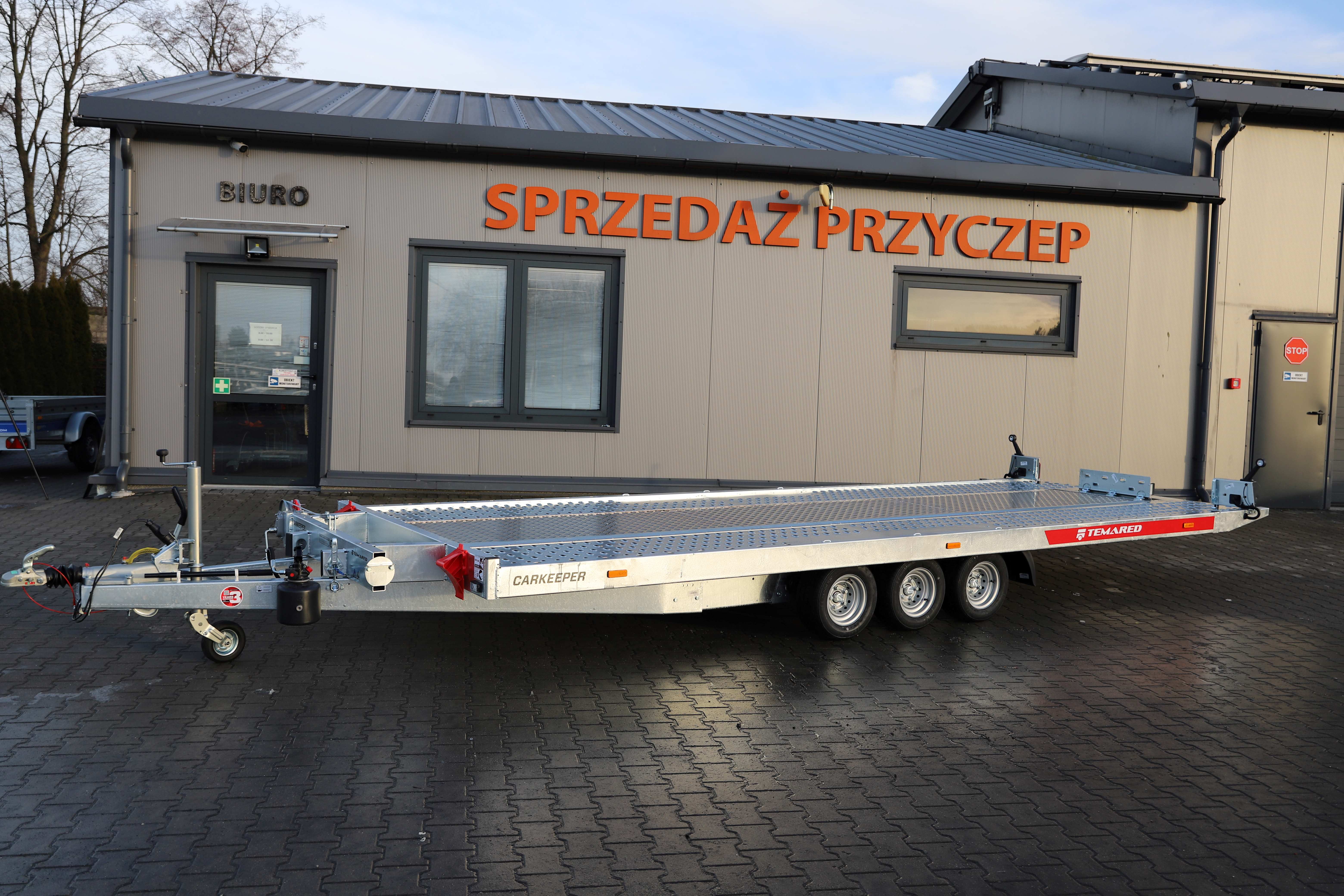 Temared CARKEEPER 5820/3 3 - dreiachsiger Autotransporter, 580x207 cm, zGG 3500 kg - Bild 3