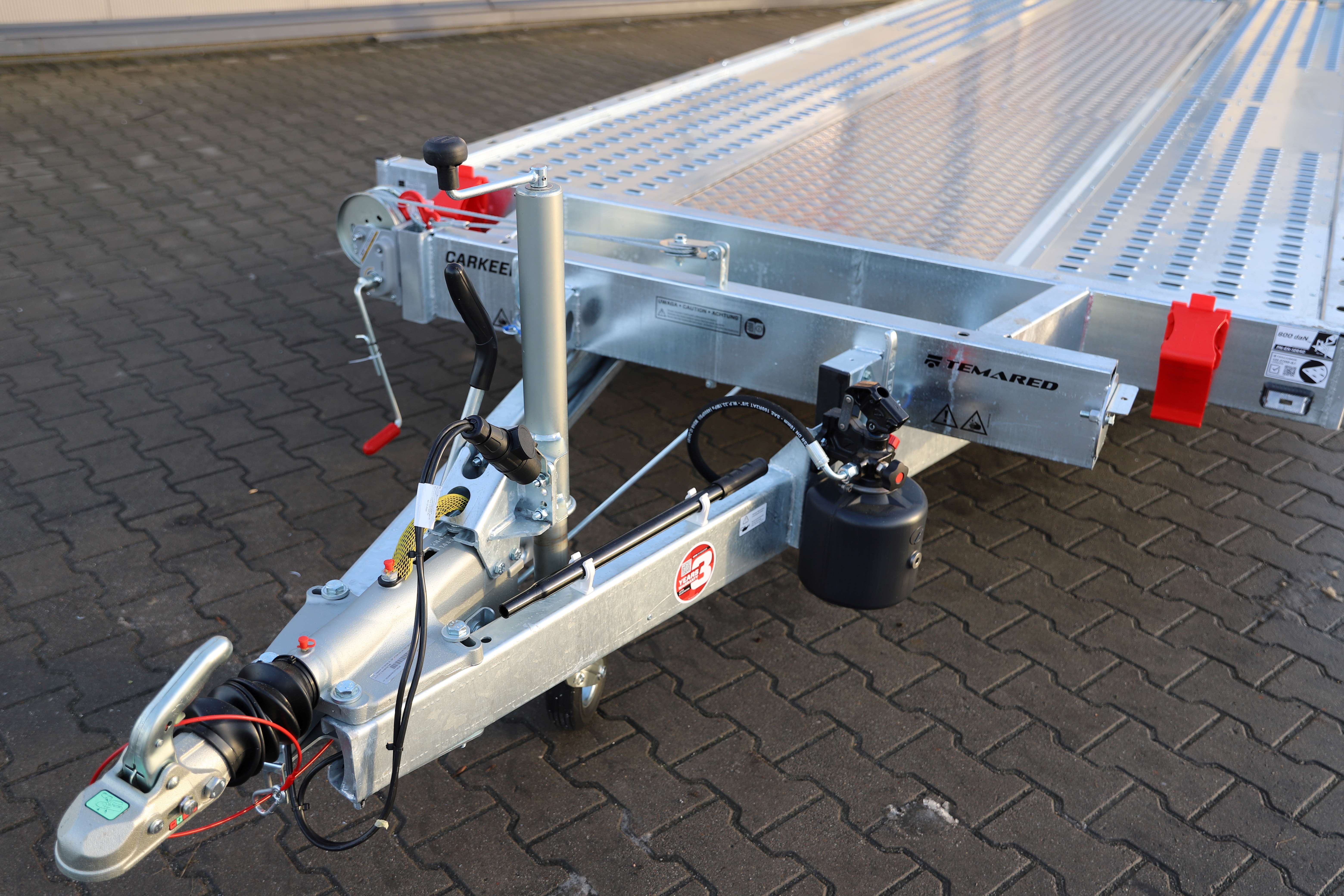 Temared CARKEEPER 5820/3 3 - dreiachsiger Autotransporter, 580x207 cm, zGG 3500 kg - Bild 9